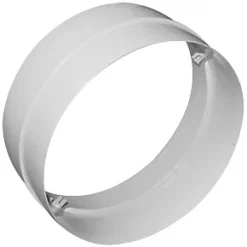 Manrose Round Connector White 150mm