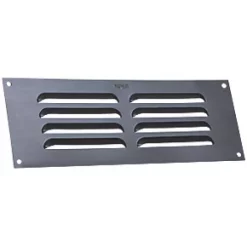 Map Vent Fixed Louvre Vent Matt-Anthracite 229 x 76mm