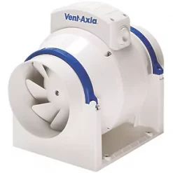 Vent-Axia 17108020 199.5mm Axial Inline Extractor Fan with Timer 220-240V