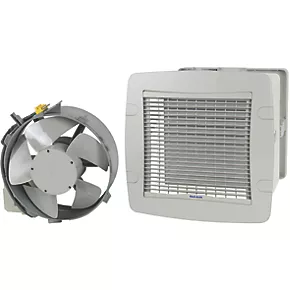 Vent-Axia W163610 230mm Axial Commercial Extractor Fan Soft-Tone Grey 220-240V
