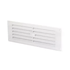 Map Vent Fixed Louvre Vent White 229 x 76mm