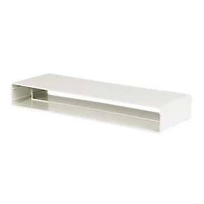 Manrose Rectangular Flat Channel Connector White 225mm
