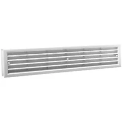 Map Vent Fixed Louvre Vent White 430 x 75mm