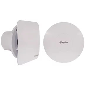Xpelair CV4SR 100mm Axial Bathroom or Kitchen Extractor Fan with Humidistat & Timer White 220-240V - Image 3