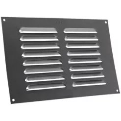 Map Vent Fixed Louvre Vent Matt-Anthracite 229 x 152mm