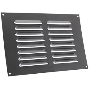 Map Vent Fixed Louvre Vent Matt-Anthracite 229 x 152mm