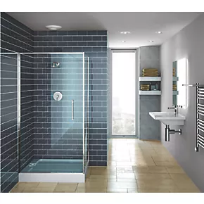 Xpelair SSSFC100 Simply Silent 100mm Axial Bathroom Shower Extractor Fan Kit with Timer White 220-240V - Image 4