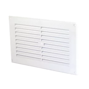 Map Vent Fixed Louvre Vent White 229 x 152mm