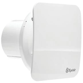 Xpelair C4TSR 100mm Axial Bathroom Extractor Fan with Timer White 220-240V